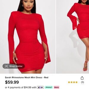 Brand New fashion nova dress with tags. Never been worn.